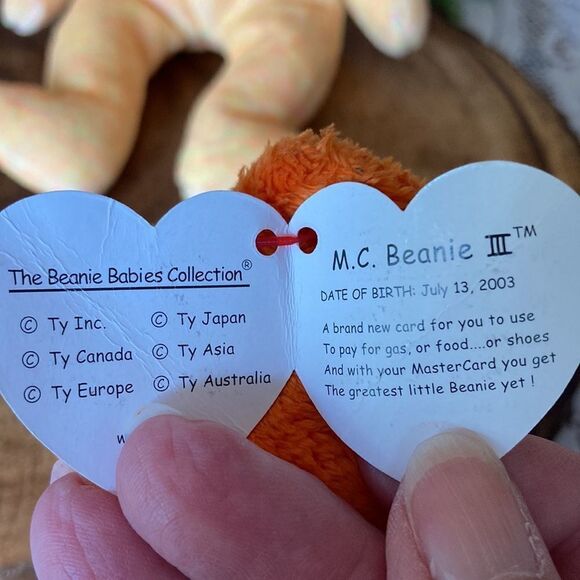 Two Ty Beanie Babies Mastercard & E-Bay Bears - Picture 6 of 15